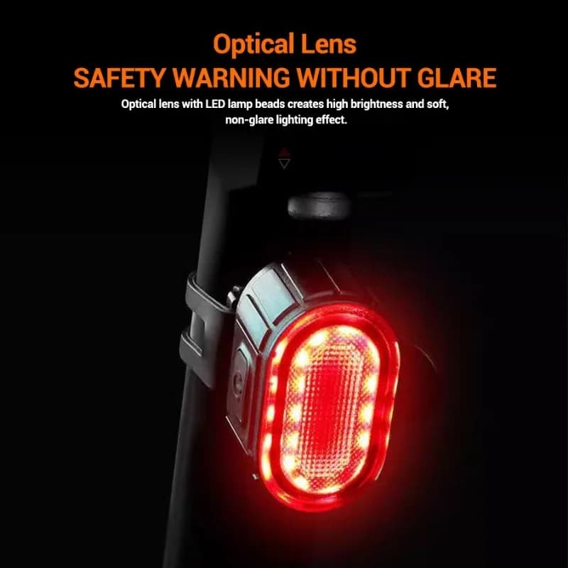 Luci per biciclette Luci posteriori Faro Sicurezza di guida notturna Fari per bici MTB super luminosi ricaricabili Forniture per ciclismo all'aperto