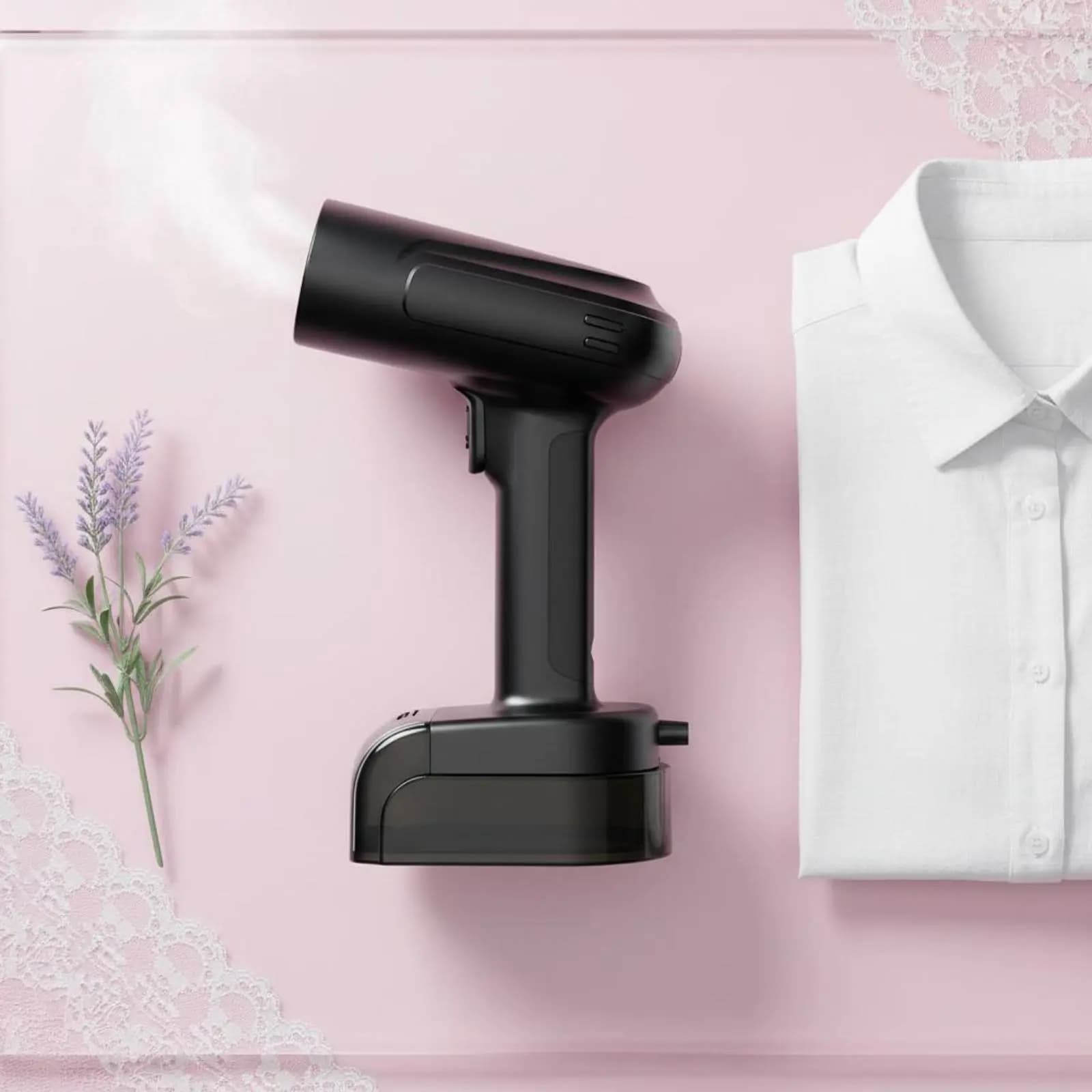 Mini Garment Steamer Lightweight Handheld Clothes Steamer Mini Steam Iron Compact Portable Steam Iron Quick Heating for Home