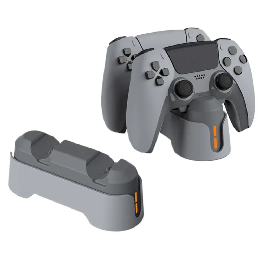 Dual Charging Station for PS5 Dualsense Controller Touch Charging Dock with LED Display 30th Anniversary Edition
