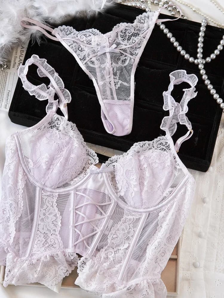 Dolce intimo corsetto a lisca di pesce canotta interna spice girl reggiseno sexy con spalline indossabili set di lingerie