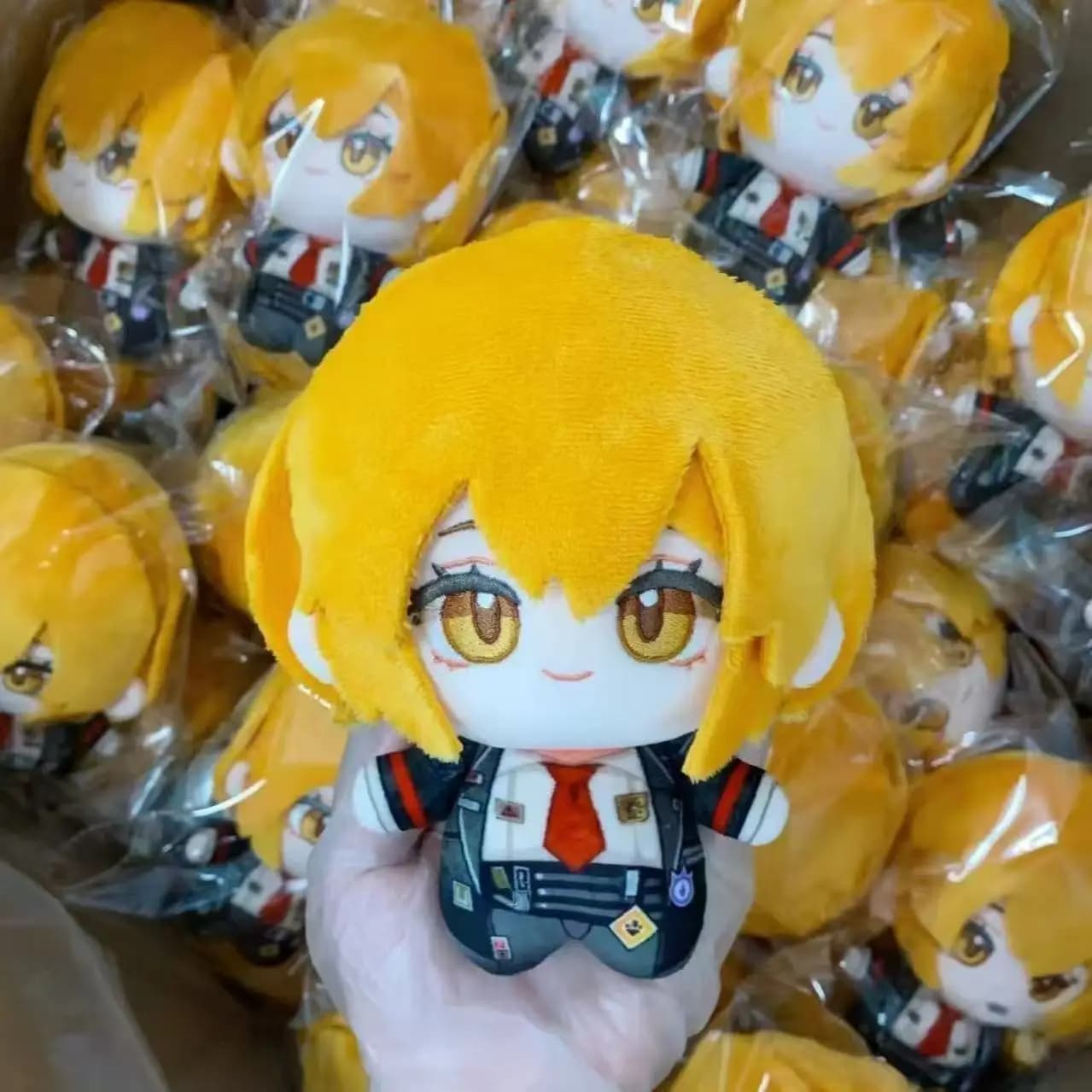10 cm Don Quisciotte Peluche Jinu Cartoon Limbus Company Bambola di pezza Ciondolo Figura Portachiavi di Halloween Bambole Regalo di compleanno