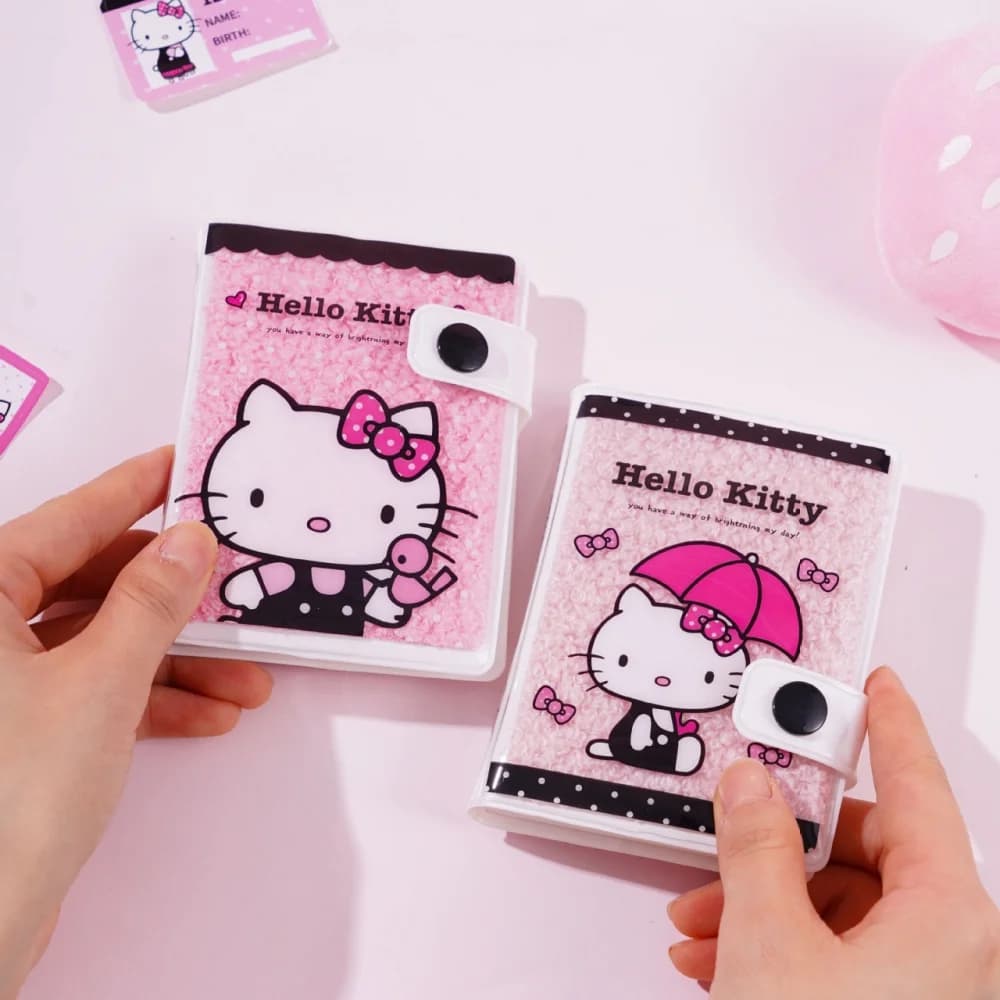 Quaderno con Copertina Morbida Sanrio Originale, Agenda Portatile per Studenti, Scrapbook, Cancelleria Hello Kitty, Regali per Ragazze