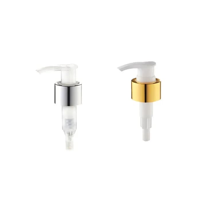 50 pezzi 28/410 dispenser di sapone oro argento 28 mm testa della pompa tappo della pompa in plastica