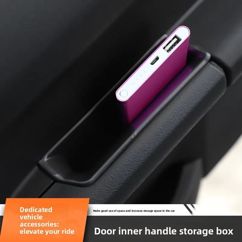 Per Suzuki Jimny JB64 JB74 2019 ~ 2025 Scatola di immagazzinaggio del bracciolo della portiera dell'auto, custodia dell'organizzatore dei pattini Installazione semplice Accessori interni