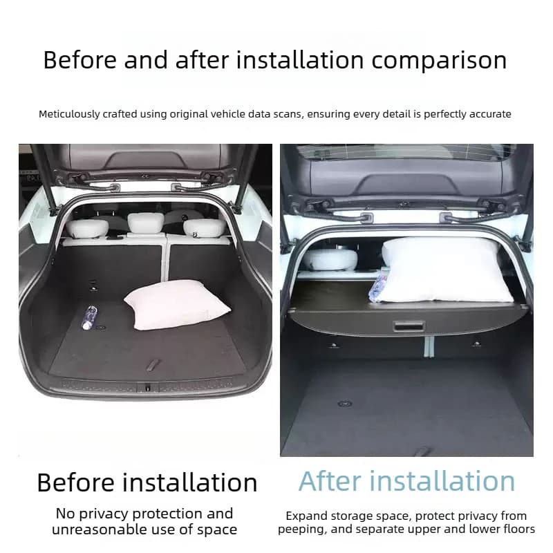 For IM LS6 MG IM6 2026 2025 Tailbox Storage Partition Baffle Trunk Cover Curtain Board Partition Accessories