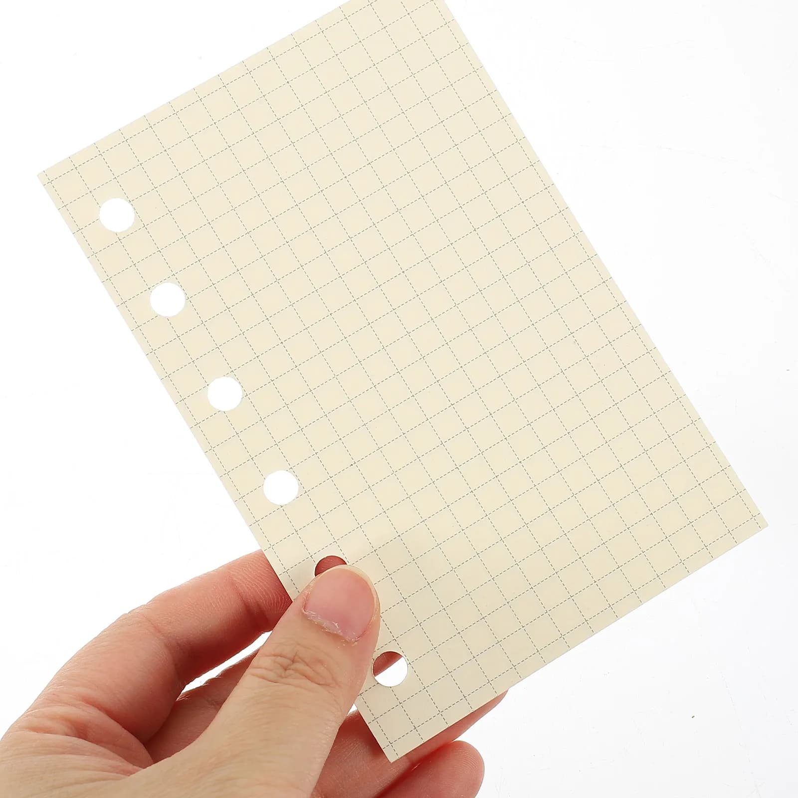 Carta di Ricambio per Quaderni, Fogli Staccabili per Planner, Carta Liscia per Scrittura, Ideale per Diari, Appunti e Organizzazione Casa/Ufficio