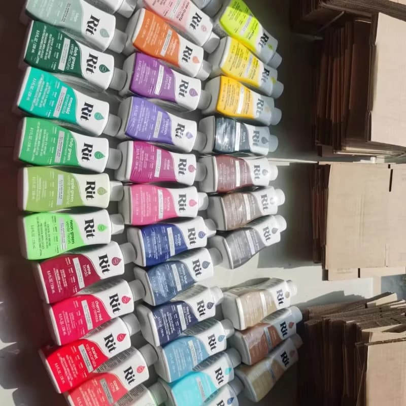 236ML General Clothing Footwear Whitening Synthetic Fiber Polyester Acrylic Acetate Nylon Multi-color Liquid Dye Fixing Agent