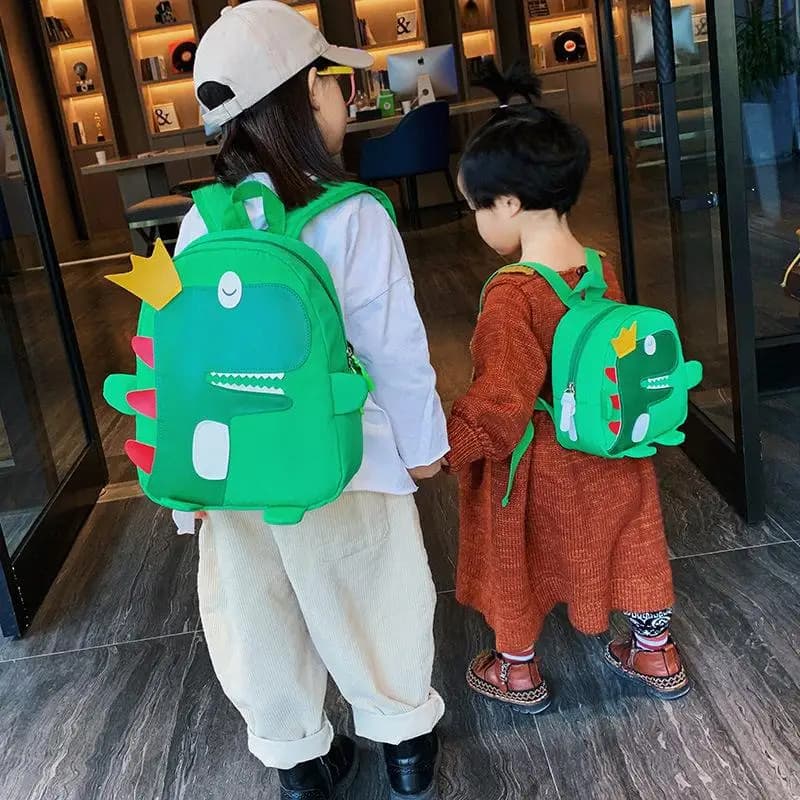 Cute Dinosaur Kids Backpack Nursery School Bag Girls Boys Baby Cartoon Korean Style Double Shoulder Bag ABEYINUOR Love Bear