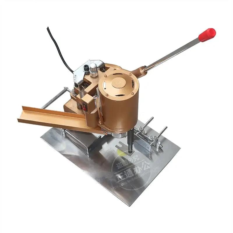 Electric Punching Machine for Labels Portable Punching Machine for Paper Bags Binding Machine For Sale
