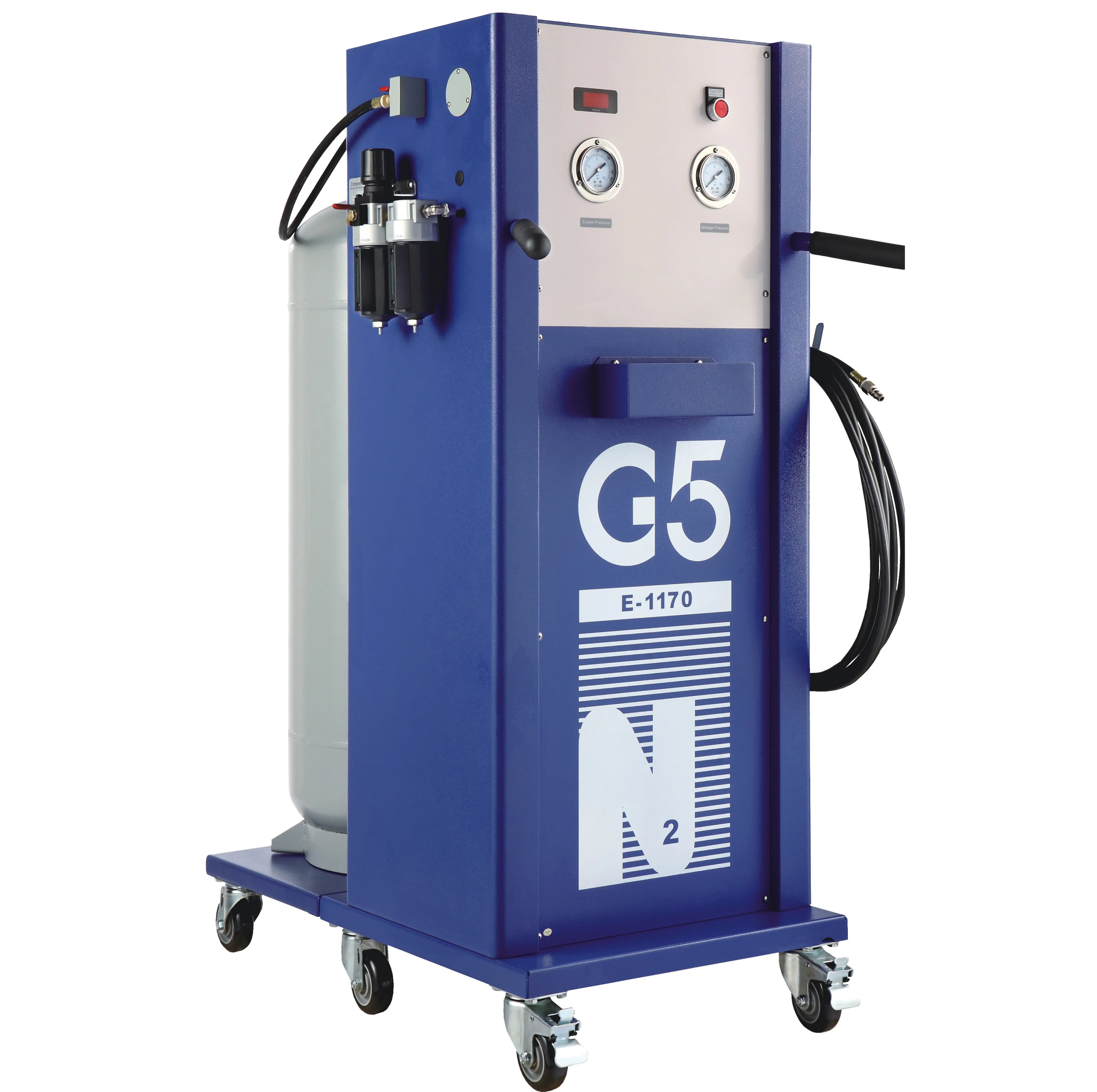 G5 Gonfiatore di Pneumatici per Camion Elettrico Certificato CE, Purezza 97%, Gonfiatore ad Azoto per Garage e Riparazione Auto e Moto