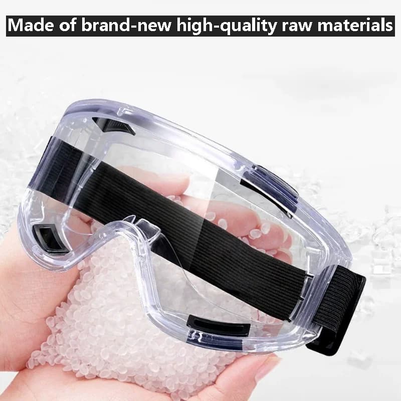 Unisex Ski Goggles for Sports, Dustproof, Sandproof, Windproof, and Fogproof Motorcycle Off-Road Goggles, Plastic Material