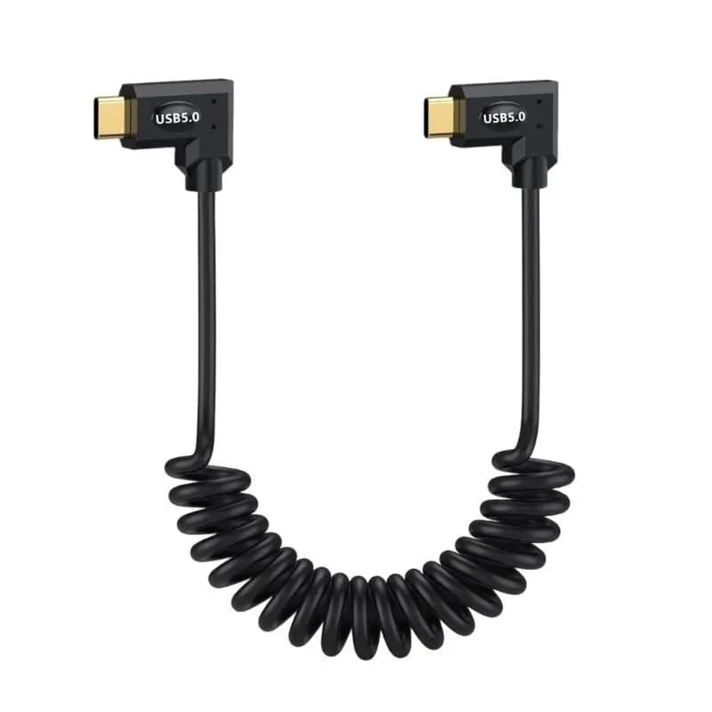 652F USB5.0 Cable 80Gbps Data Transfer 240W USB C to USB C Cable Fast Charging 16K@60Hz USB5.0 Cable for Phone Laptop