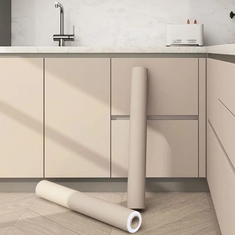 Soggiorno Camera da letto Impermeabile stacca e incolla Ispessimento Carta da parati Mobili Cucina Panca da cucina Adesivi per armadio a prova di olio