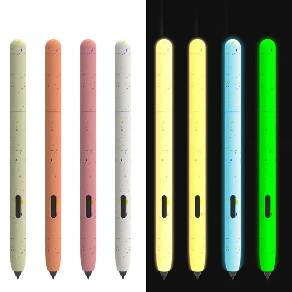 Luminous Tablet Touch Pencil Case Silicone Stylus Protective Cover for Samsung Galaxy Tab S7/S8/S9 Plus Ultra S Pen Sleeve