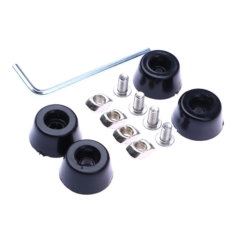 DIY accessory: Anti-vibrating landing mat feet for 3D Lab X1 P1P Ender 3 CR10 printers