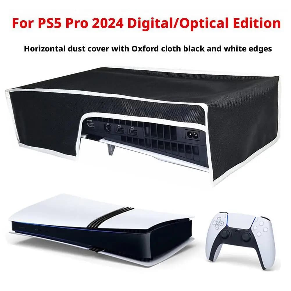 Copertura antipolvere orizzontale per console Ps5 Pro Custodia protettiva edizione digitale/disco Custodia protettiva antigraffio Custodia protettiva per host