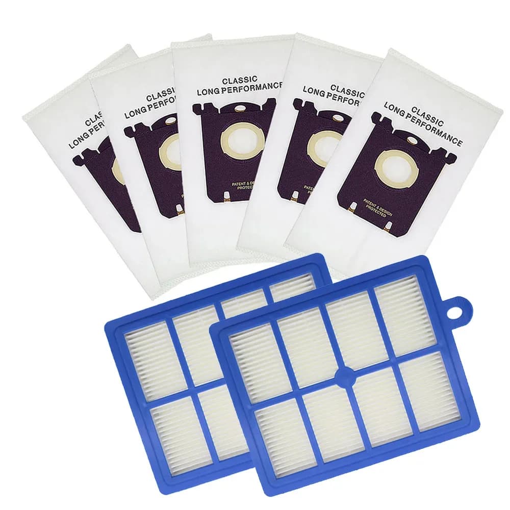 Replacement Hepa Filter Dust Bags for Electrolux Vacuum Cleaner Filter Electrolux Hepa and for Philips Bags Aeg