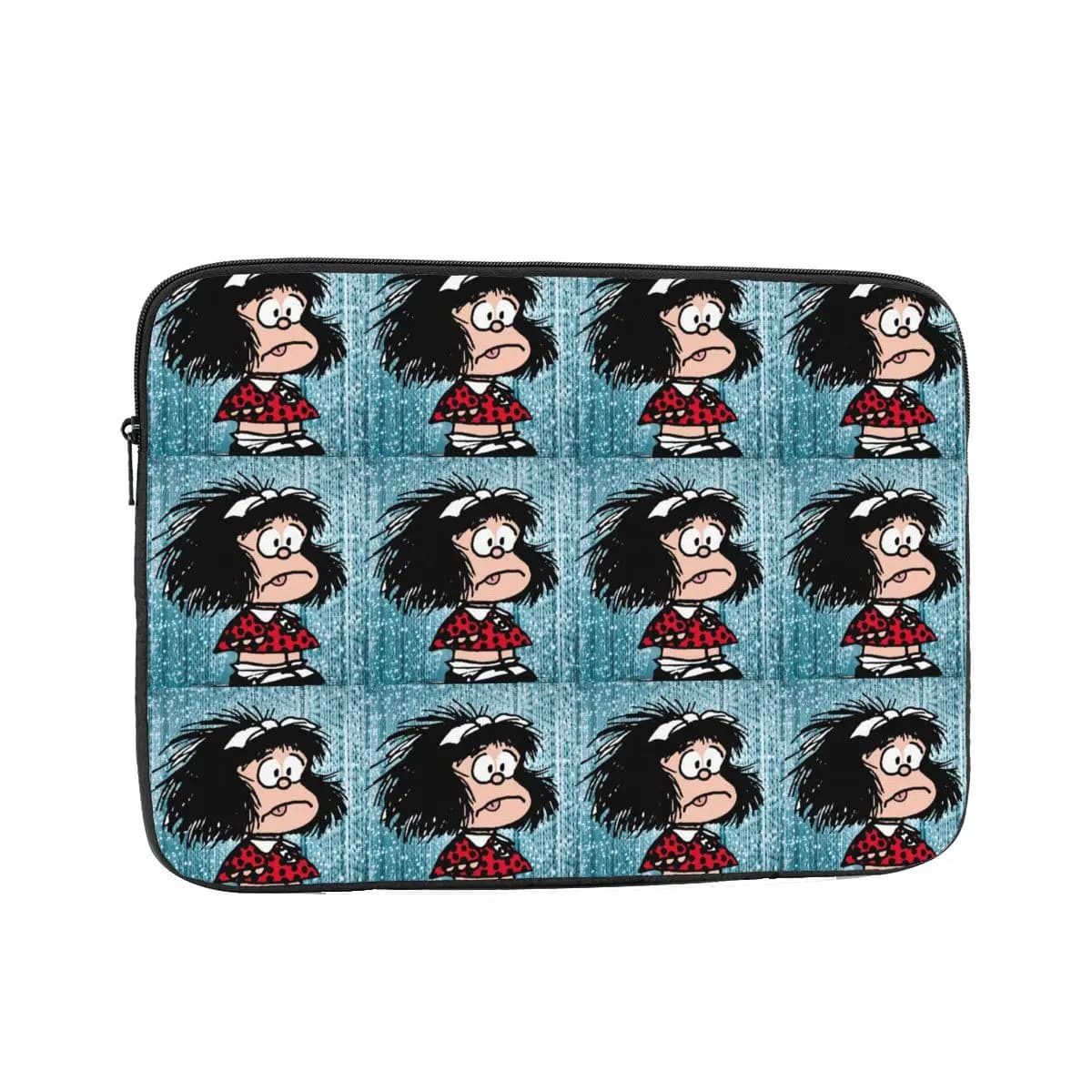 Custodia per laptop Mafalda Cartoon per MacBook Air Pro Custodia per notebook Custodia antiurto per computer per uomo donna