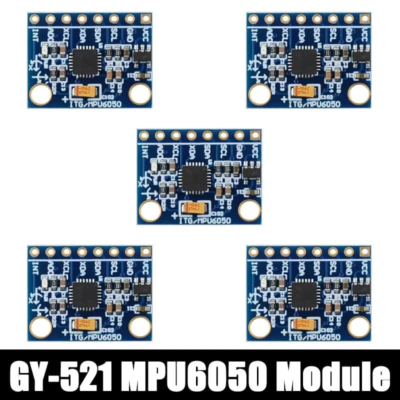 1/5/10 pieces GY-521 MPU6050 Analog 3 axis gyroscope module with accelerometer, IIC I2C interface, replacement for Arduino