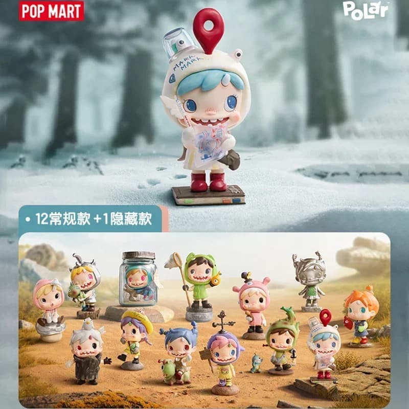 POP MART POLAR Hidden Forest Path Series Trendy Blind Random Box Toy Mystery Box Doll Guess Bag Cute Action Figure Surprise Gift