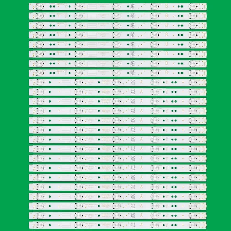 24PCS LED Strip For 65E6000 65UH5500 65K2 65M6E 5835-W65002-LR40 5835-W65002-0P40 LR10 0P10 5800-W65002-LR40 V650DJ4-QS5