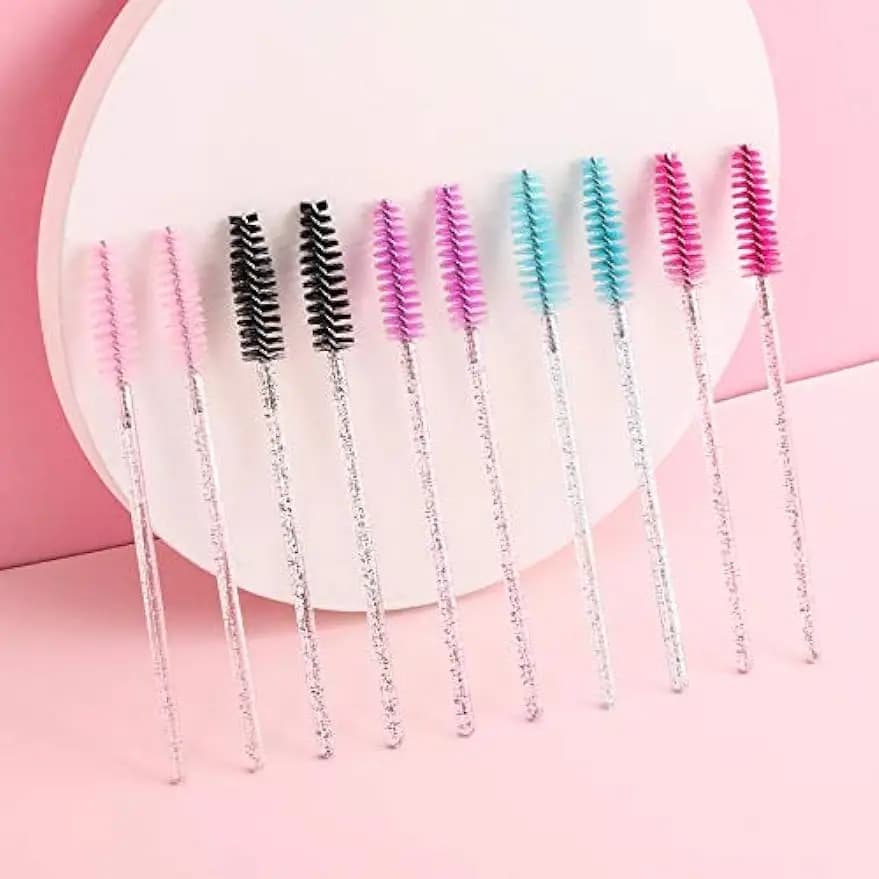 1000/2000 Disposable Parts for Eyebrows and Eyebrows Scovolini - Mascara Brushes and Extensions Eyelashes - Colorful Beauty Tools
