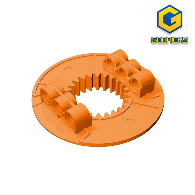 Gobricks Pezzi di ricambio GDS-1356 Base girevole grande tipo 2 compatibile con LEGO 48452, blocchi da costruzione educativi fai-da-te per bambini