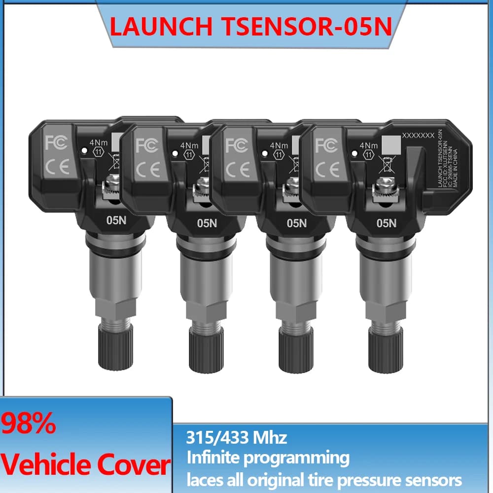 Il più recente lancio Sensore RF X431 LTR-05N 315/433MHZ 2in1 Auto Tpms Programma di riparazione del sensore di pressione dei pneumatici con LANCIO CRT5011E I-TPMS
