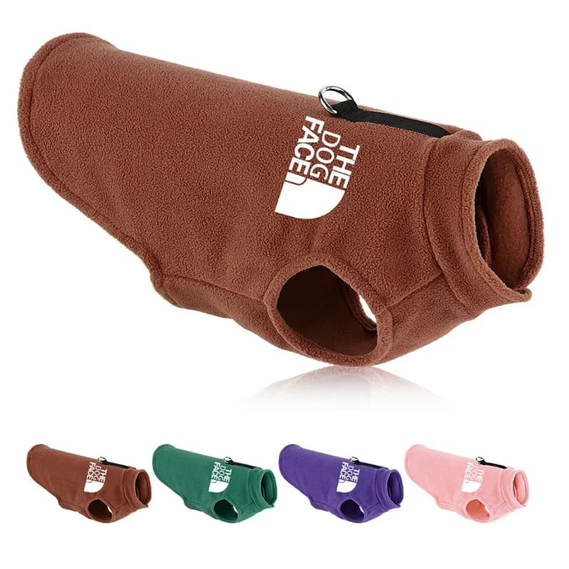 Pet Dog Clothes,Polar Fleece Warm Dog Vest,Fashion Comfortable and Breathable Dog Cothes,Clothes for Small and Medium-sized Dogs