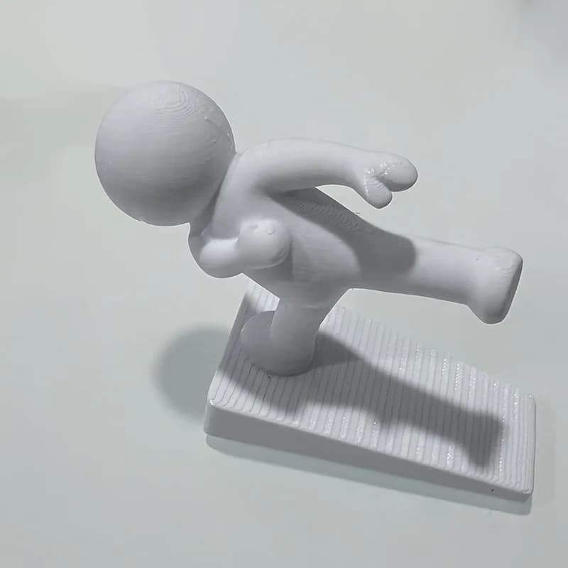 Fermaporta a forma di piede, 1 pezzo, grazioso fermaporta per uso quotidiano, decorazione per la casa, fermaporta flessibile e mobile con base antiscivolo per proteggere pareti e pavimenti, decorazione per la casa