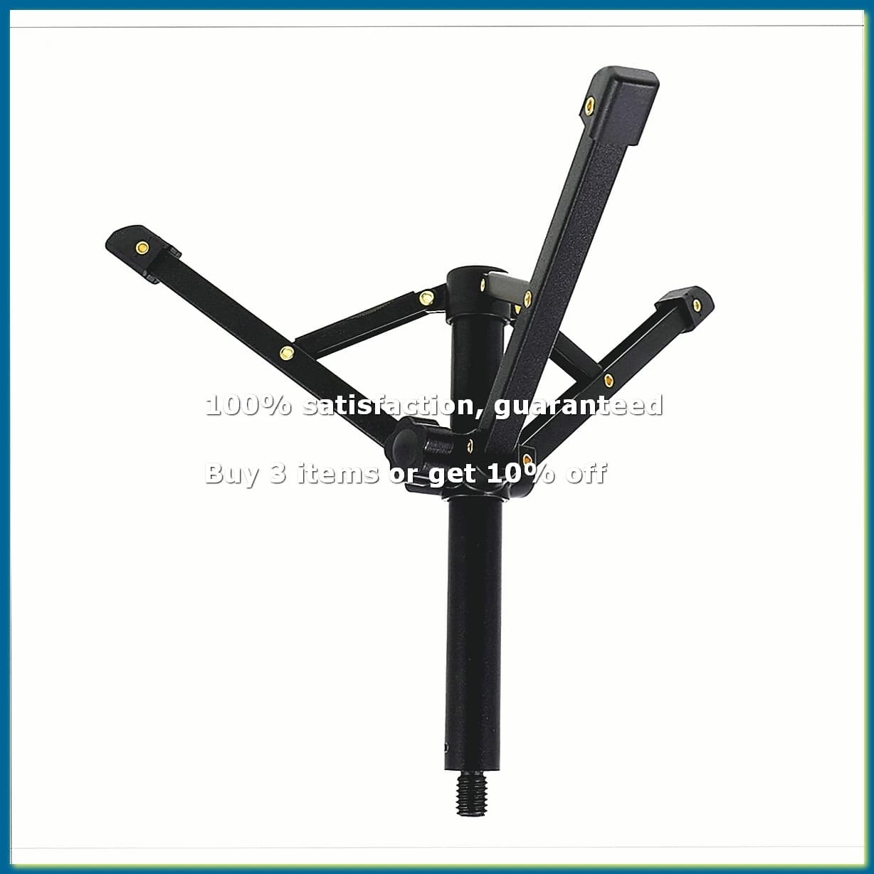 Portable Microphone Stand Desktop 1/4 Tripod Table Stand Adjustable Mic Stand Mic Clip Holder Bracket