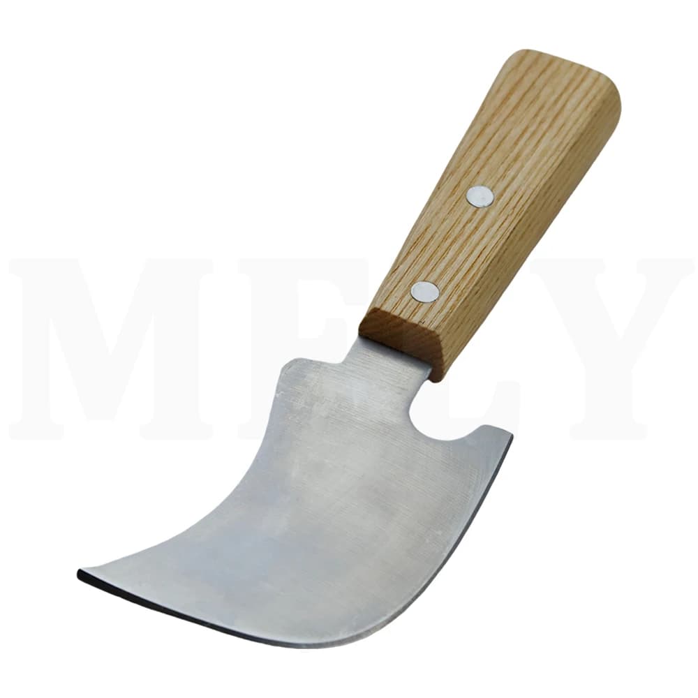 Coltello a quarto di luna in PVC per asta di saldatura per rifilatura di pavimenti in vinile, strumento per saldatura di vinile, coltello per rifilatura in pelle per scivolare pavimenti in vinile