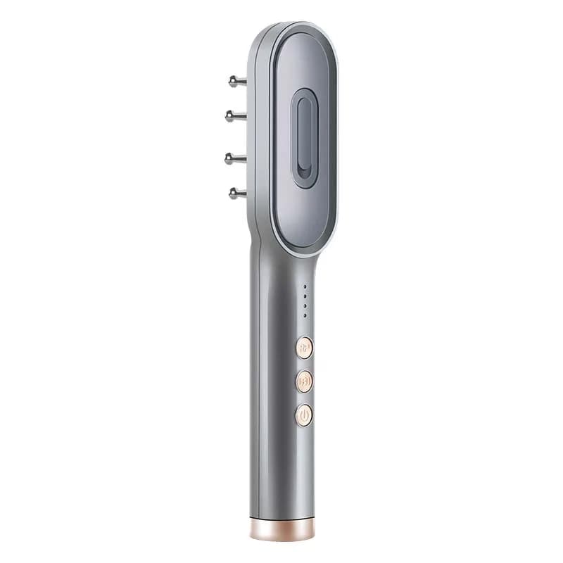 New Copper Hair Massage, Hair Growth Products, Brush with Blue, Red and Pink LED Light Therapy, Hair Care Devices