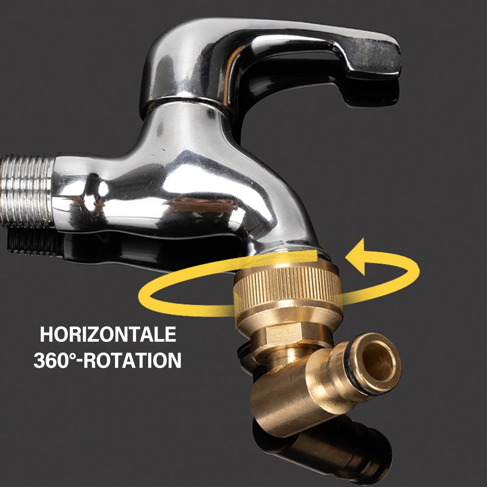 Quick fittings for 90-degree pipes for water, gas, oil and fuel