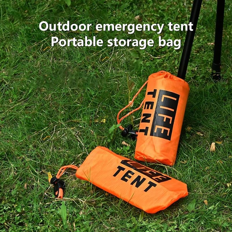 Waterproof Portable Emergency Peel Bag, Camping Equipment Waterproof for Exterior, Insulating Heater for Tent