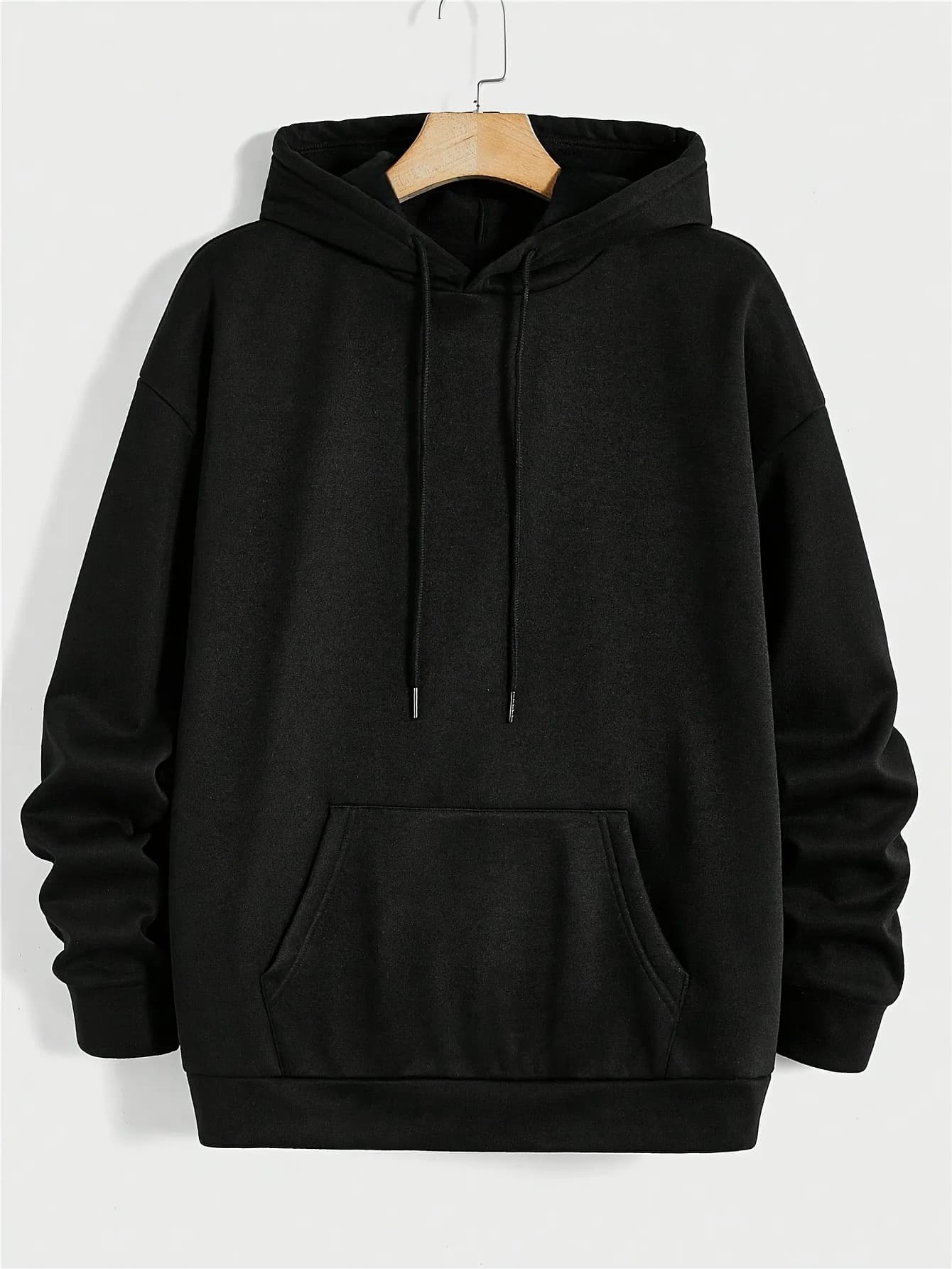 Felpa con cappuccio da uomo casual semplice, elegante, comoda, autunno inverno