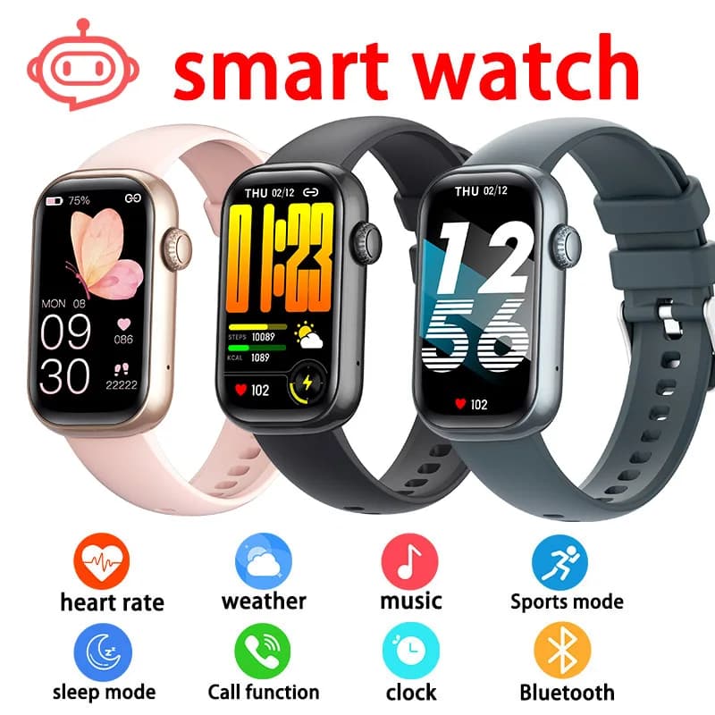 Nuovo orologio da chiamata Bluetooth 5.2 Schermo TFT da 1,47 pollici Risoluzione 172 * 320 Monitoraggio della salute della frequenza cardiaca Orologio da uomo intelligente 2025