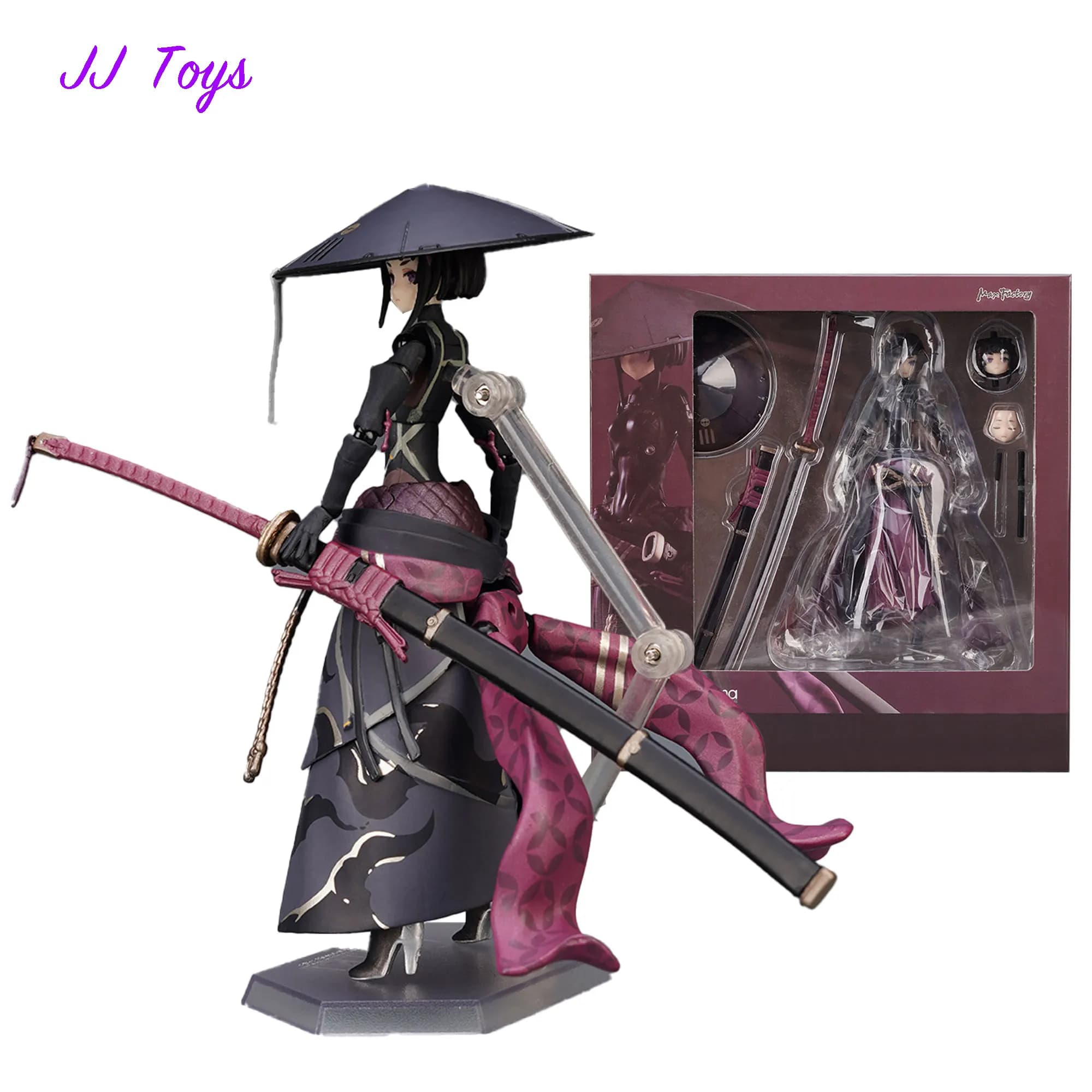15cm Mecha Girl Anime Figures Robot Girl Ronin Action Figure Statue Model Doll Collection Toys Gifts