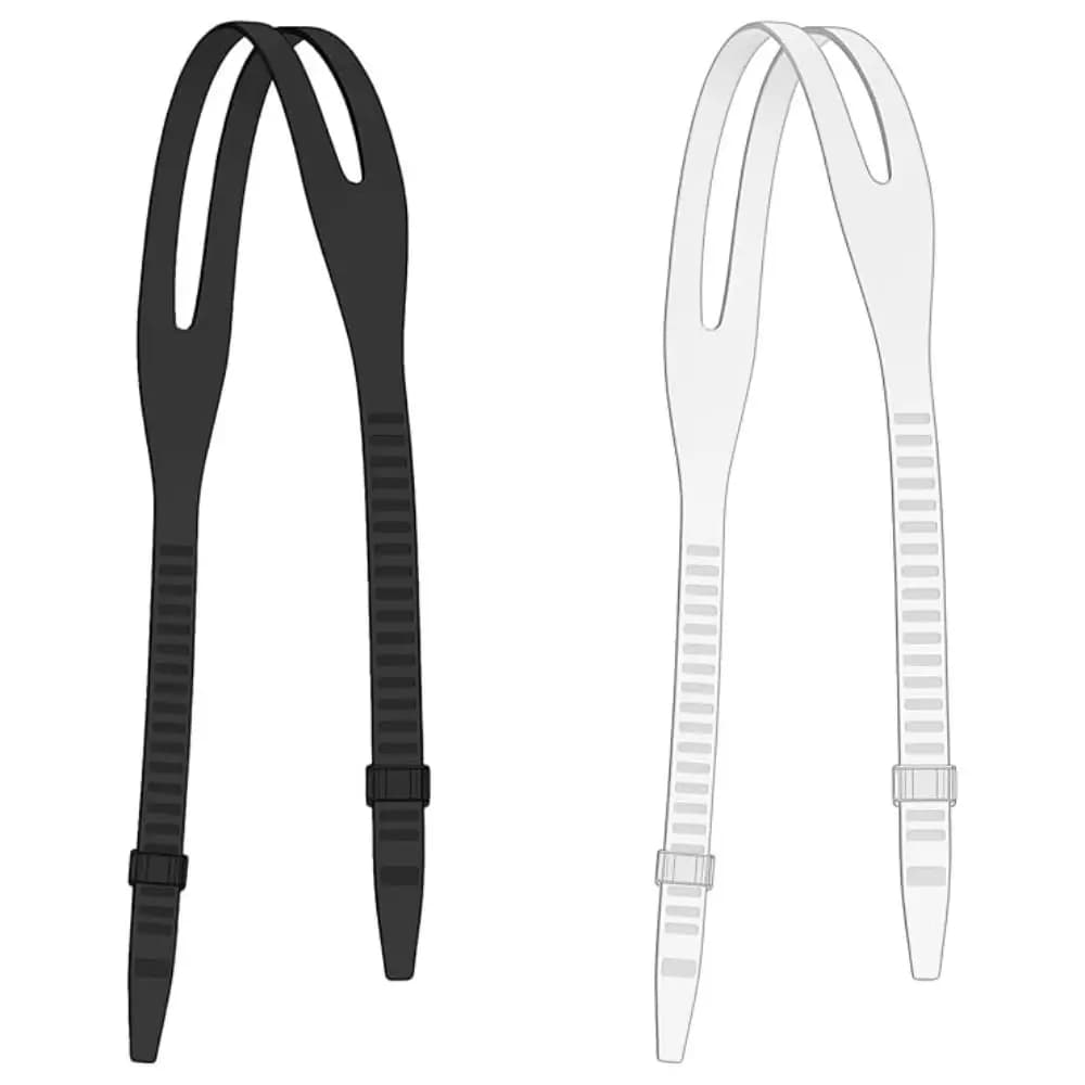 Professional Silicone Goggle Straps Replacement Universal Adjustable Scuba Mask Strap Lightweight Dive Mask Strap Diving Gear