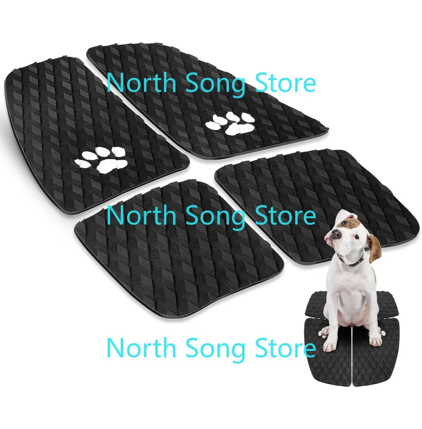 Tappetino per trazione per cani Tavola per pagaia per cani Accessori per kayak Tappetino antiscivolo per impugnatura per tavola da surf Tappetino per trazione per tavola da surf per cani
