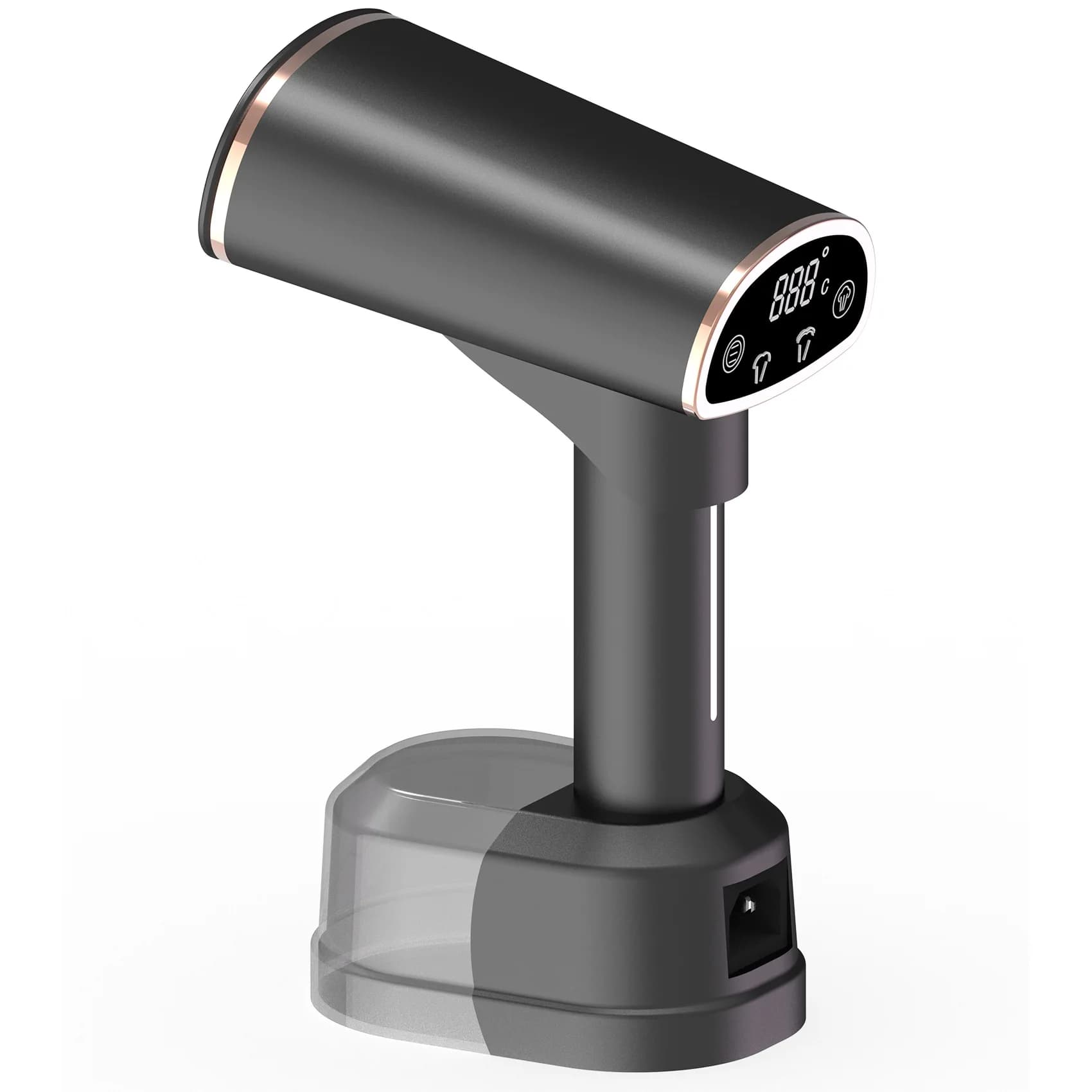 Vaporizzatore portatile per indumenti da 1500 W - Ferro da stiro da viaggio pieghevole con riscaldamento rapido, vaporizzatore portatile per tessuti per vestiti, compatto e leggero
