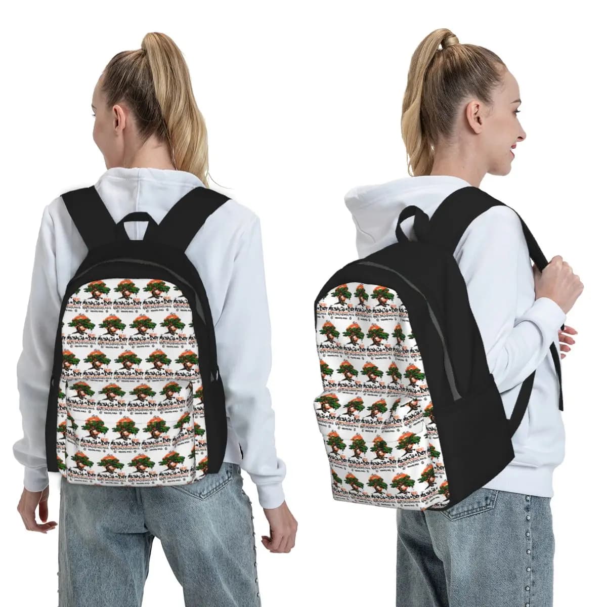 Zaino Miyagi Do Karate, borsa per libri per studenti, borsa da scuola per bambini, borse a tracolla per computer per uomini e donne