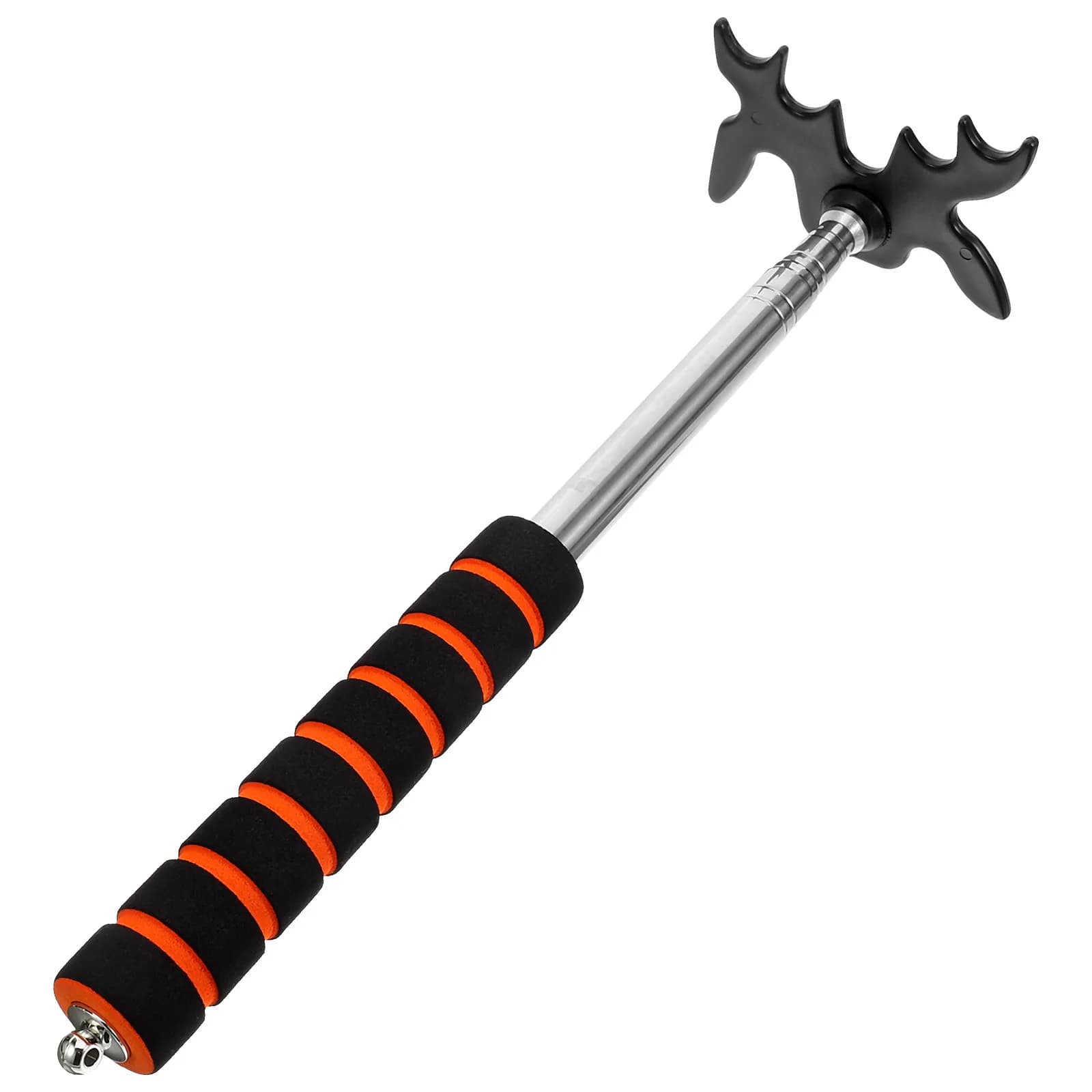 Supporto per stecca da biliardo regolabile Ponte per stecca da biliardo in metallo Accessori per biliardo Manico in EVA leggero portatile Nero per piscina