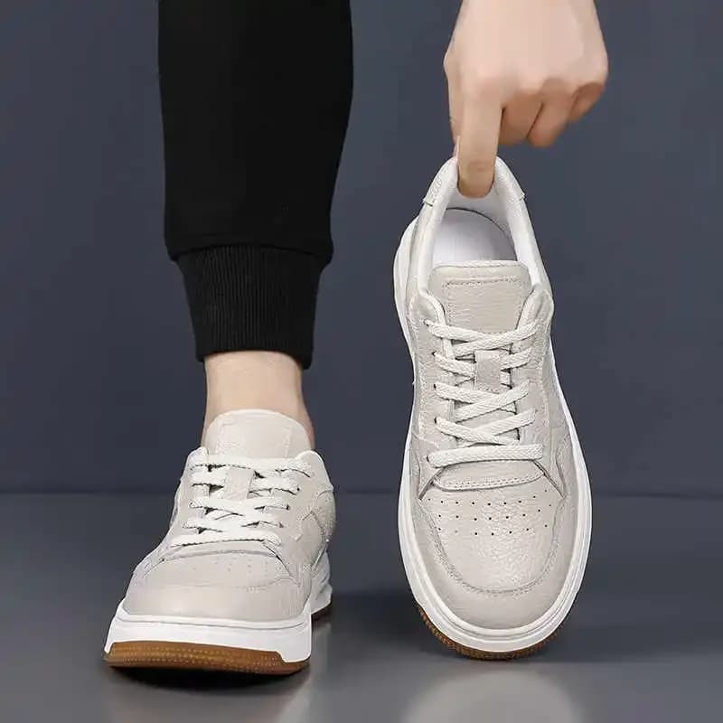 Scarpe eleganti sportive con tacco spesso Stivali da uomo Scarpe da uomo Scarpe da basket formali Sneakers Snekaers Shoses Design Casual