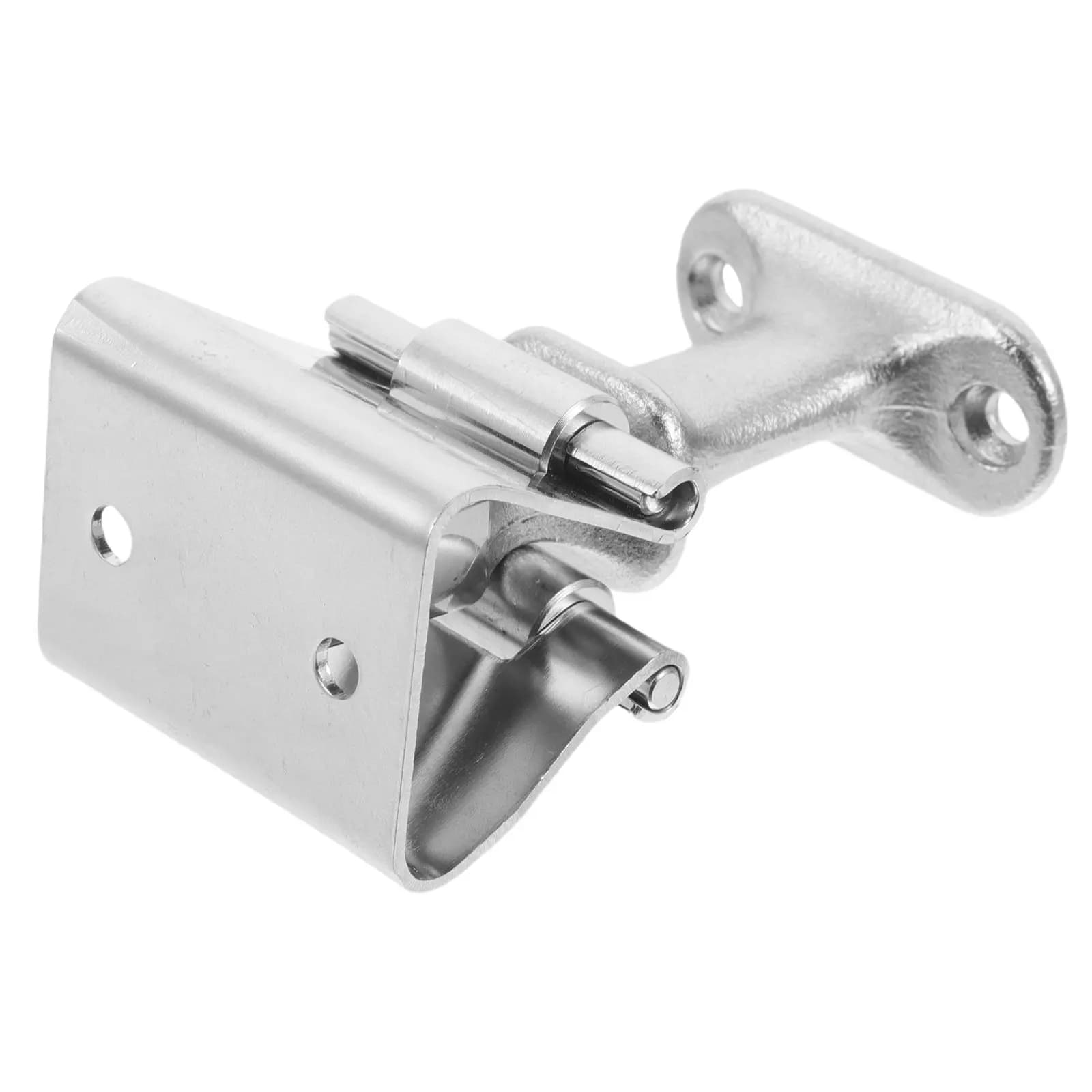 Fermaporta in Acciaio Inox con Finitura Lucida, Anti-Collisione e Antivento per Yacht, Pontone, Camper, Barca