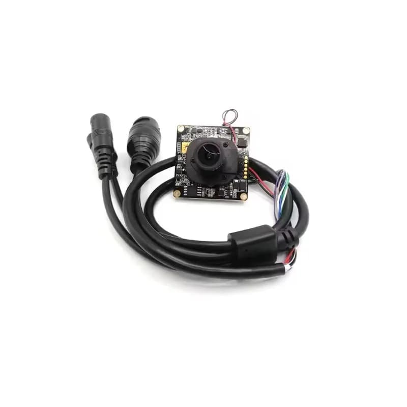 4MP IP Camera Module with Lenten 2.8-6mm, CMOS Sensor 1/3", IR-CUT, Support H.265/H.264, Network Security NETCOM