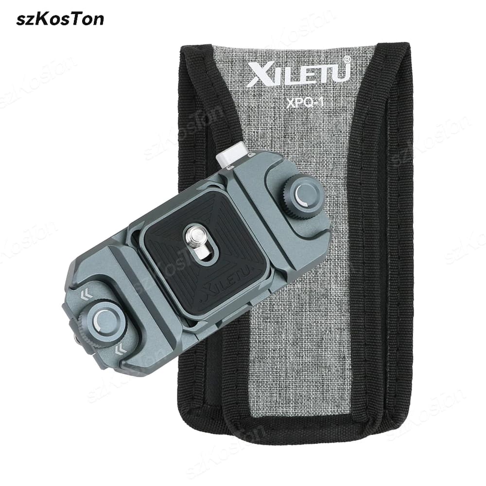 Clip for Camera Aluminum Clip Backpack Backpack Support for Camera Quick Release Plate for Canon Sony Nikon DSLR Action Camera