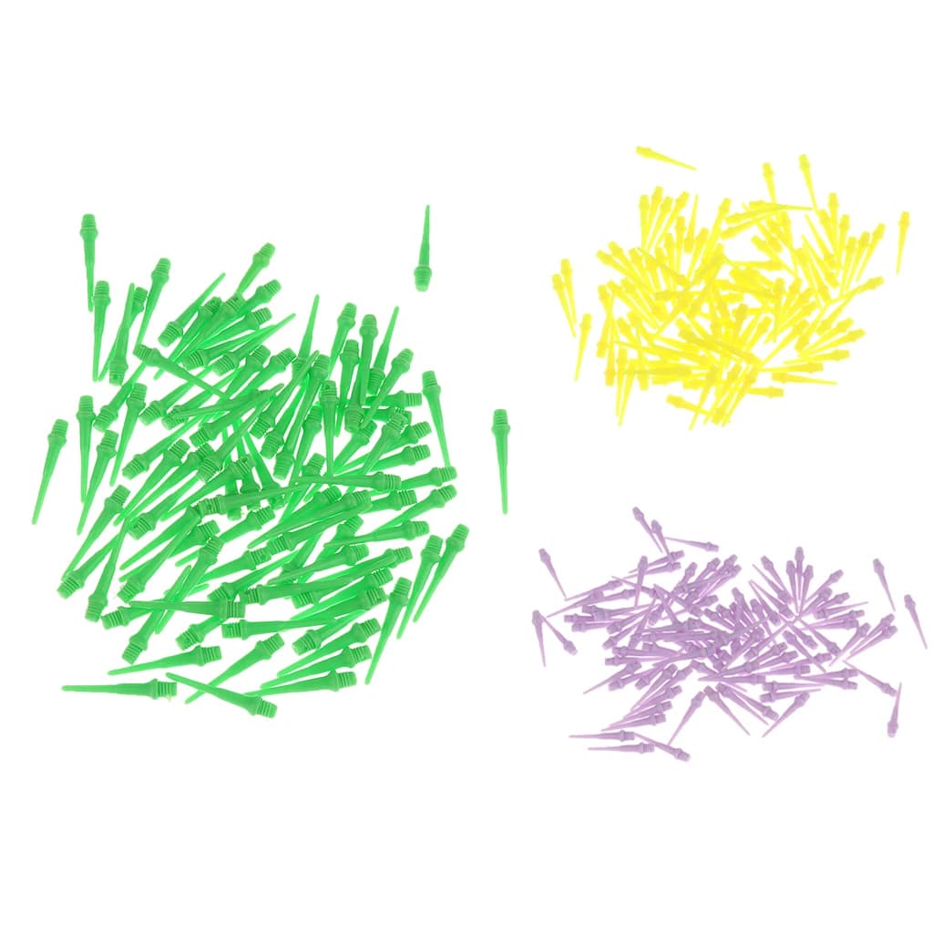 Punte di Ricambio per Freccette, Punte Morbide in Plastica con Filettatura 2BA, Freccette Professionali per Bersaglio con Punte Morbide