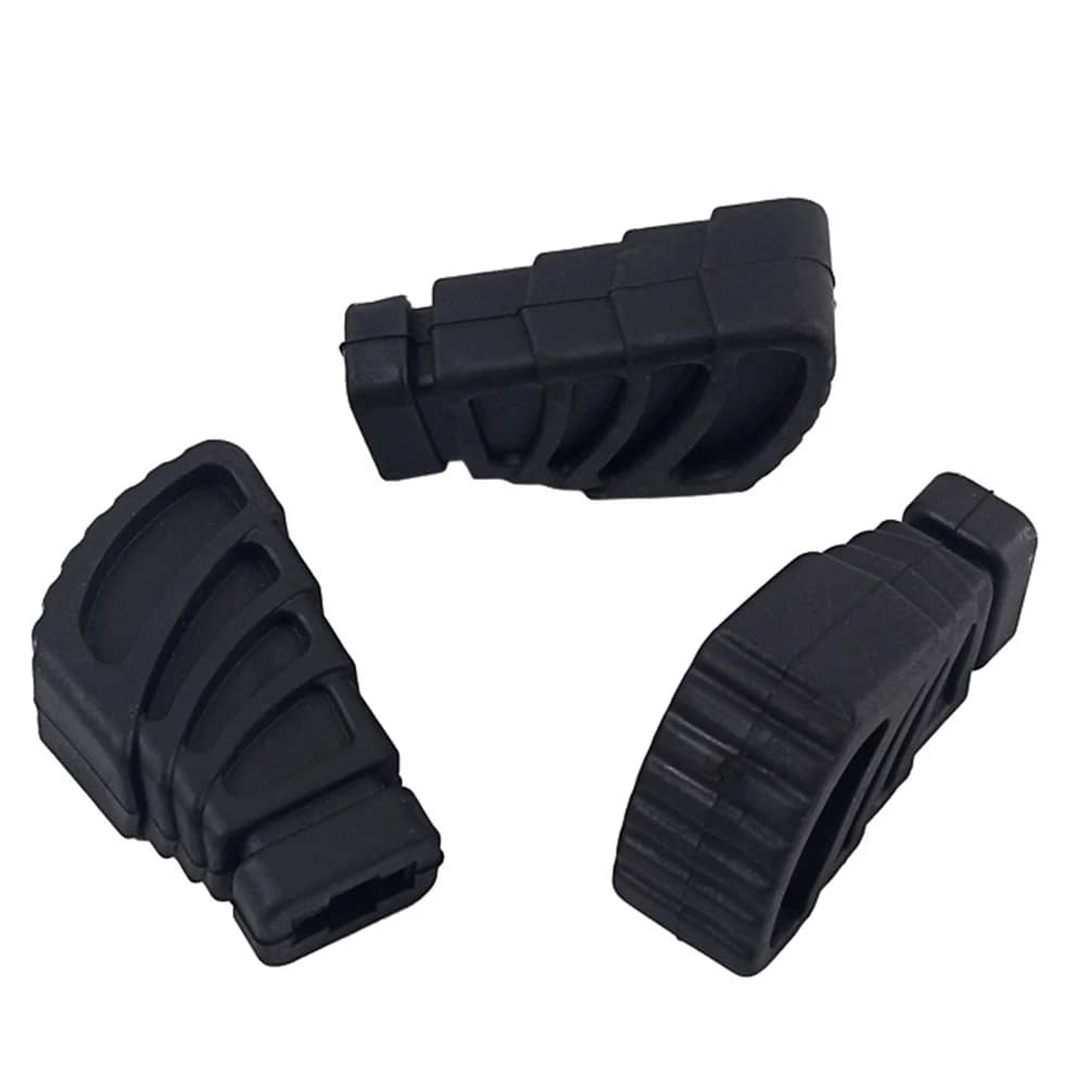 ABPF 3Pcs Drum Kit Accessories Snare Stand Rubber Pads Tripod Mat Replacements Drum Stool Leg Covers
