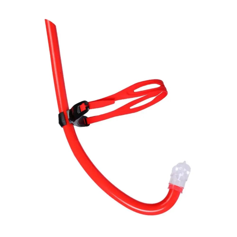 Diving Equipment Silicone Front Swimmer Snorkel Comfortable Silicone Swim Training Snorkel Adjustable Soft Diving Snorkel Youth